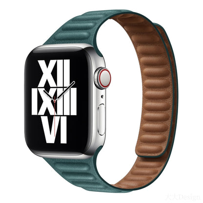 Bracelet de montre de remplacement magnétique à boucle amincissante pour la série Apple Watch, 7 41mm / 6&SE&5&4 40mm / 3&2&1 38mm, 7 45mm / 6&SE&5&4 44mm / 3&2&1 42mm