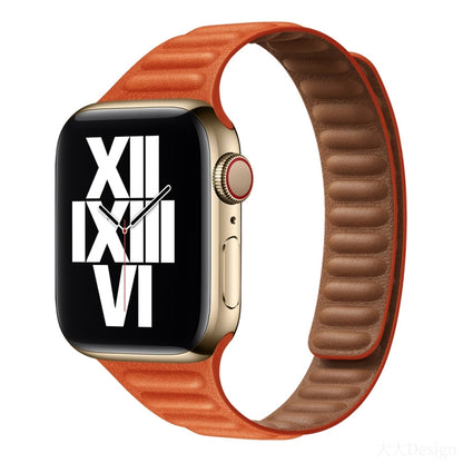Bracelet de montre de remplacement magnétique à boucle amincissante pour la série Apple Watch, 7 41mm / 6&SE&5&4 40mm / 3&2&1 38mm, 7 45mm / 6&SE&5&4 44mm / 3&2&1 42mm