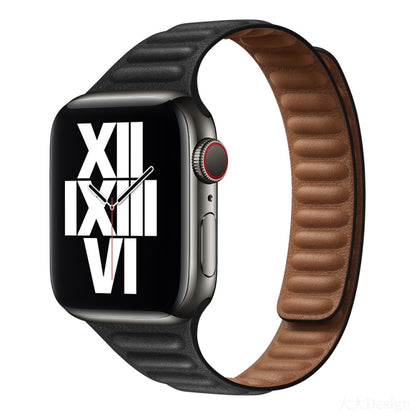 Bracelet de montre de remplacement magnétique à boucle amincissante pour la série Apple Watch, 7 41mm / 6&SE&5&4 40mm / 3&2&1 38mm, 7 45mm / 6&SE&5&4 44mm / 3&2&1 42mm
