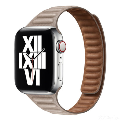 Bracelet de montre de remplacement magnétique à boucle amincissante pour la série Apple Watch, 7 41mm / 6&SE&5&4 40mm / 3&2&1 38mm, 7 45mm / 6&SE&5&4 44mm / 3&2&1 42mm