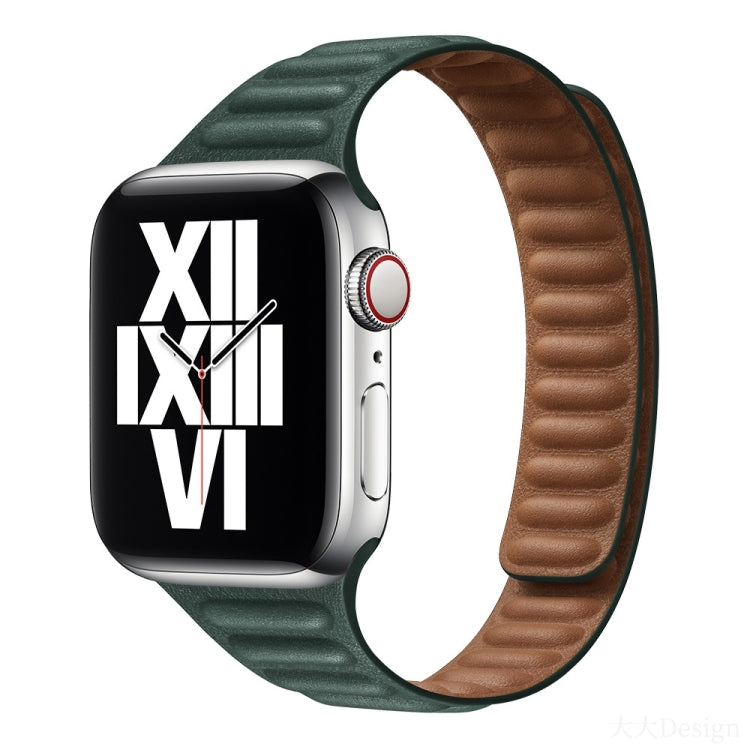 Bracelet de montre de remplacement magnétique à boucle amincissante pour la série Apple Watch, 7 41mm / 6&SE&5&4 40mm / 3&2&1 38mm, 7 45mm / 6&SE&5&4 44mm / 3&2&1 42mm