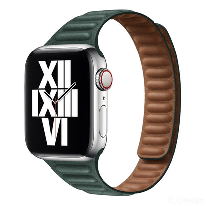Bracelet de montre de remplacement magnétique à boucle amincissante pour la série Apple Watch, 7 41mm / 6&SE&5&4 40mm / 3&2&1 38mm, 7 45mm / 6&SE&5&4 44mm / 3&2&1 42mm