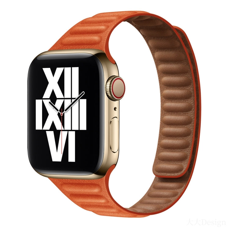 Bracelet de montre de remplacement magnétique à boucle amincissante pour la série Apple Watch, 7 41mm / 6&SE&5&4 40mm / 3&2&1 38mm, 7 45mm / 6&SE&5&4 44mm / 3&2&1 42mm
