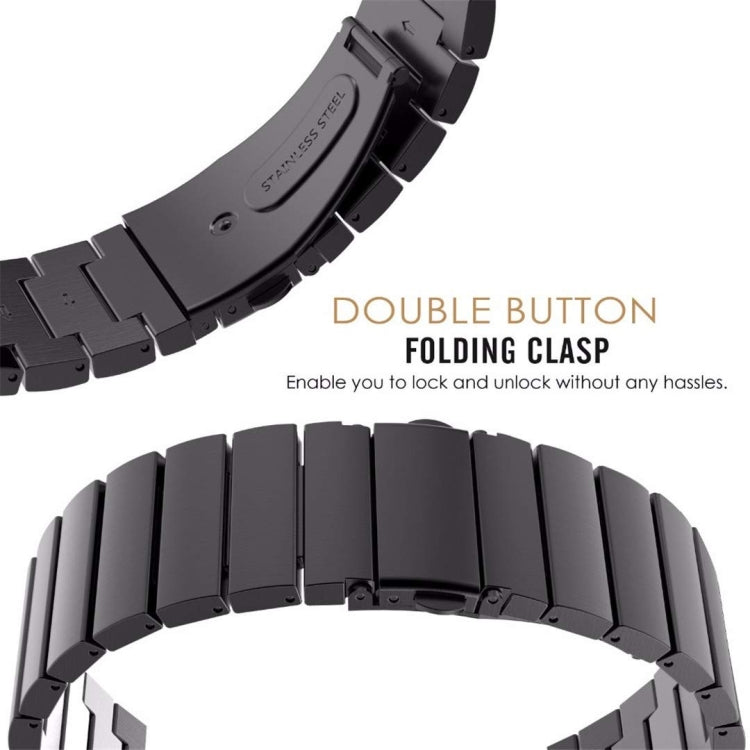 Pour Samsung Smart Watch Bracelet de remplacement en acier à une perle, 18mm, 20mm, 22mm
