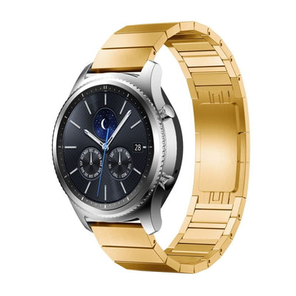 Pour Samsung Smart Watch Bracelet de montre en acier à une perle avec boucle d'origine, 18mm, 20mm, 22mm