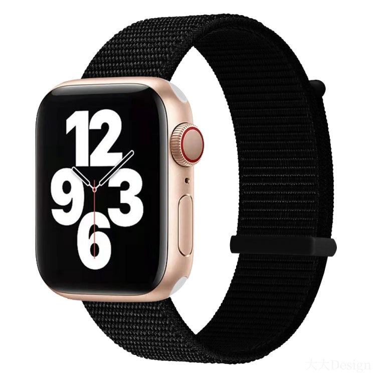 Bracelet de montre de remplacement à double section à fermeture auto-agrippante pour la série Apple Watch, 7 41mm / 6&SE&5&4 40mm / 3&2&1 38mm, 7 45mm / 6&SE&5&4 44mm / 3&2&1 42mm