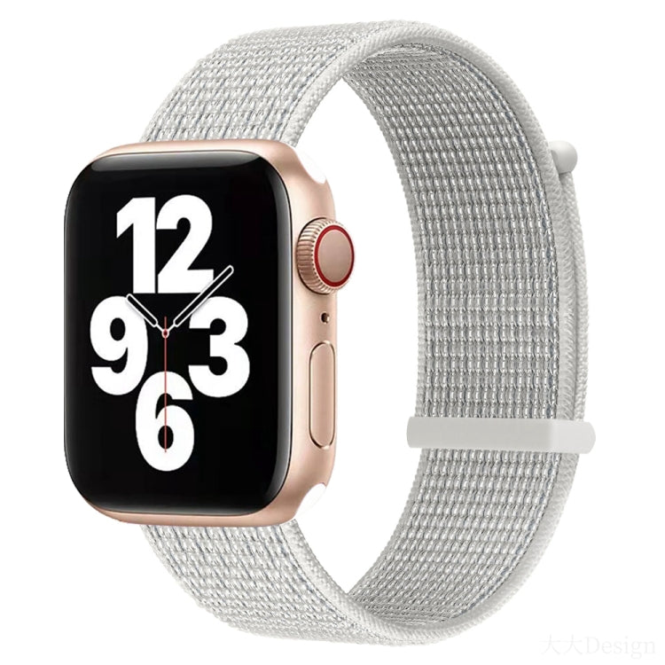 Bracelet de montre de remplacement à double section à fermeture auto-agrippante pour la série Apple Watch, 7 41mm / 6&SE&5&4 40mm / 3&2&1 38mm, 7 45mm / 6&SE&5&4 44mm / 3&2&1 42mm