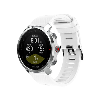 Bracelet de montre de rechange en silicone avec boucle officielle, For Polar Grit X