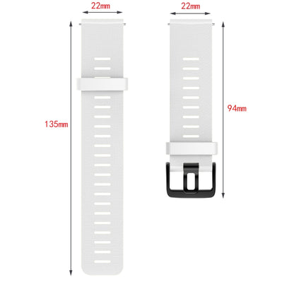 Bracelet de montre de rechange en silicone avec boucle officielle, For Polar Grit X