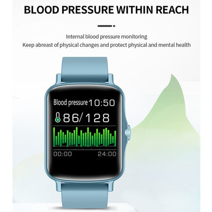 PTone 1,44 pouces HD Écran Tactile IP67 Montre Intelligente Étanche, Prise en Charge de la Surveillance du Sommeil / Surveillance de la Fréquence Cardiaque / Surveillance de la Pression Artérielle