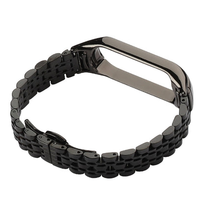 Bracelet de montre en acier inoxydable à sept perles, For Xiaomi Mi Band 6 / 5, For Xiaomi Mi Band 4 / 3