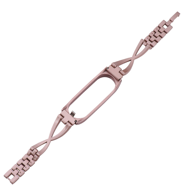 Bracelet de rechange en alliage de diamants en forme de X, For Xiaomi Mi Band 6 / 5, For Xiaomi Mi Band 4 / 3