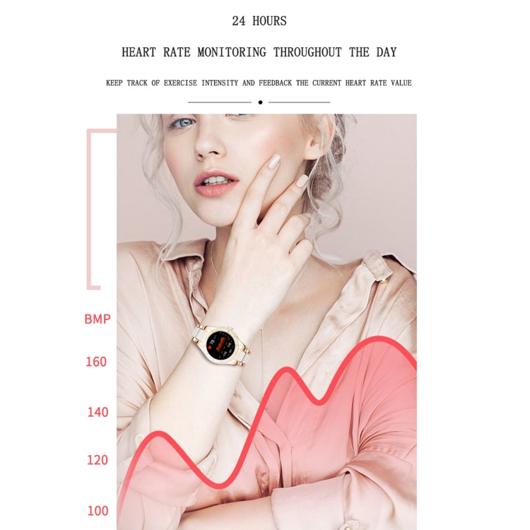 Z73 Bracelet intelligent à écran tactile de 1,09 pouces, prend en charge la surveillance du sommeil / la surveillance de la fréquence cardiaque / la commande vocale / le rappel du cycle menstruel des femmes