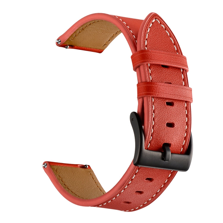 Bracelet de montre en cuir de remplacement, For Samsung Galaxy Watch4 40mm/44mm