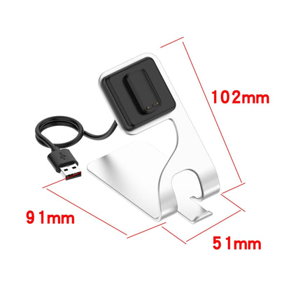 Support de chargeur magnétique en métal portable, For Fitbit Charge 5