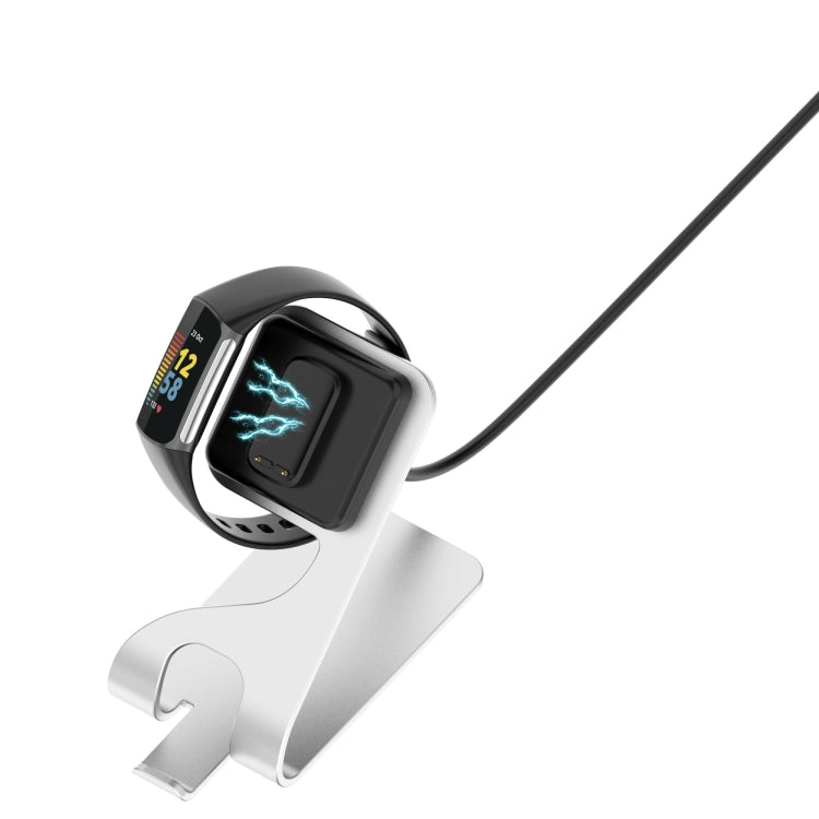 Support de chargeur magnétique en métal portable, For Fitbit Charge 5