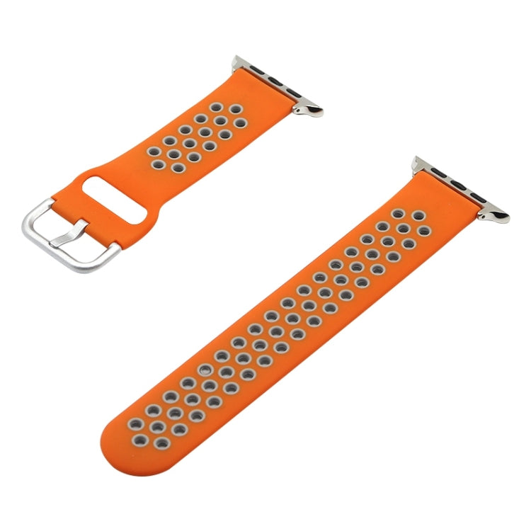 Bracelet de remplacement en silicone pour Apple Watch Series, 7 41mm / 6&SE&5&4 40mm / 3&2&1 38mm, 7 45mm / 6&SE&5&4 44mm / 3&2&1 42mm