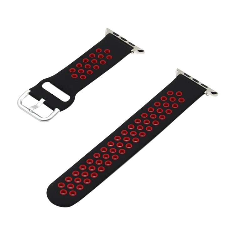 Bracelet de remplacement en silicone pour Apple Watch Series, 7 41mm / 6&SE&5&4 40mm / 3&2&1 38mm, 7 45mm / 6&SE&5&4 44mm / 3&2&1 42mm