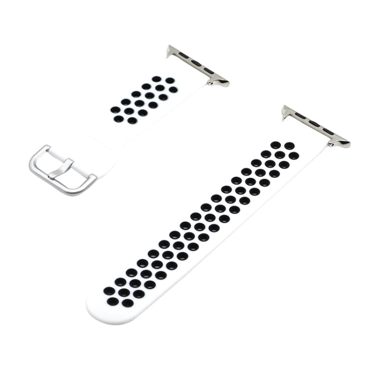 Bracelet de remplacement en silicone pour Apple Watch Series, 7 41mm / 6&SE&5&4 40mm / 3&2&1 38mm, 7 45mm / 6&SE&5&4 44mm / 3&2&1 42mm