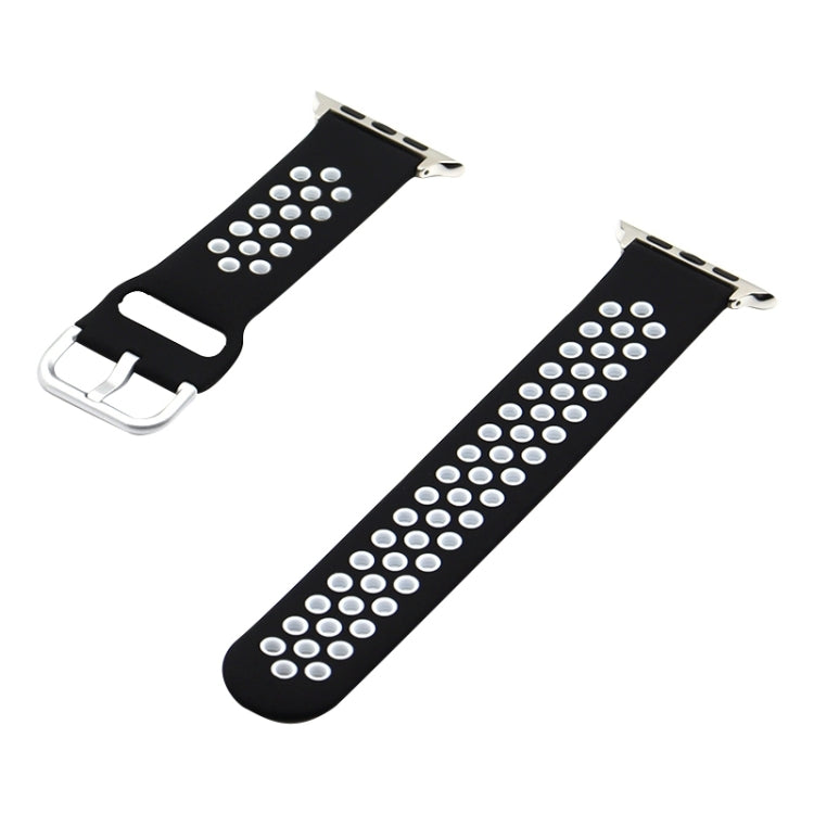Bracelet de remplacement en silicone pour Apple Watch Series, 7 41mm / 6&SE&5&4 40mm / 3&2&1 38mm, 7 45mm / 6&SE&5&4 44mm / 3&2&1 42mm