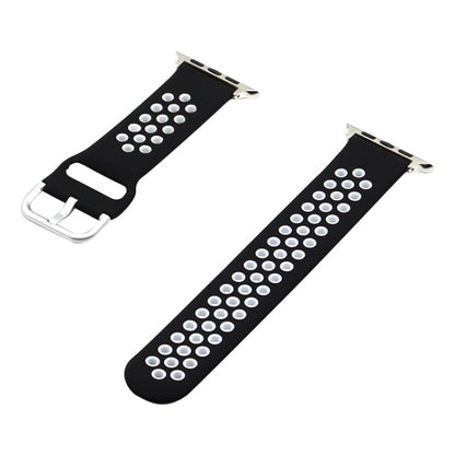 Bracelet de remplacement en silicone pour Apple Watch Series, 7 41mm / 6&SE&5&4 40mm / 3&2&1 38mm, 7 45mm / 6&SE&5&4 44mm / 3&2&1 42mm