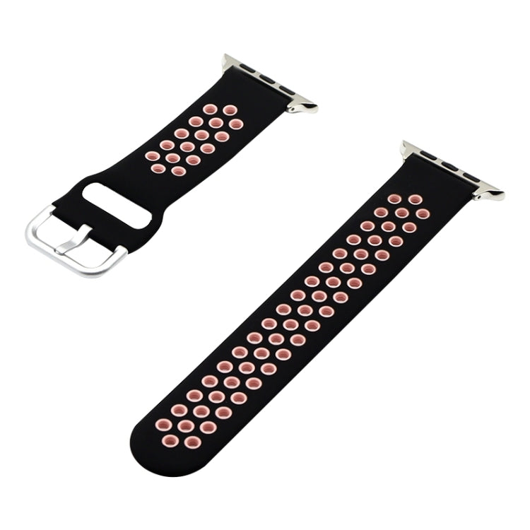 Bracelet de remplacement en silicone pour Apple Watch Series, 7 41mm / 6&SE&5&4 40mm / 3&2&1 38mm, 7 45mm / 6&SE&5&4 44mm / 3&2&1 42mm