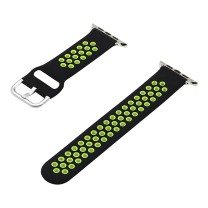 Bracelet de remplacement en silicone pour Apple Watch Series, 7 41mm / 6&SE&5&4 40mm / 3&2&1 38mm, 7 45mm / 6&SE&5&4 44mm / 3&2&1 42mm