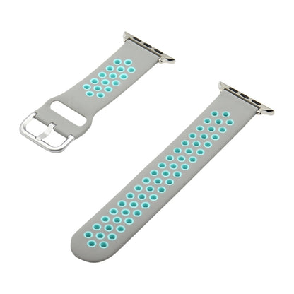 Bracelet de remplacement en silicone pour Apple Watch Series, 7 41mm / 6&SE&5&4 40mm / 3&2&1 38mm, 7 45mm / 6&SE&5&4 44mm / 3&2&1 42mm
