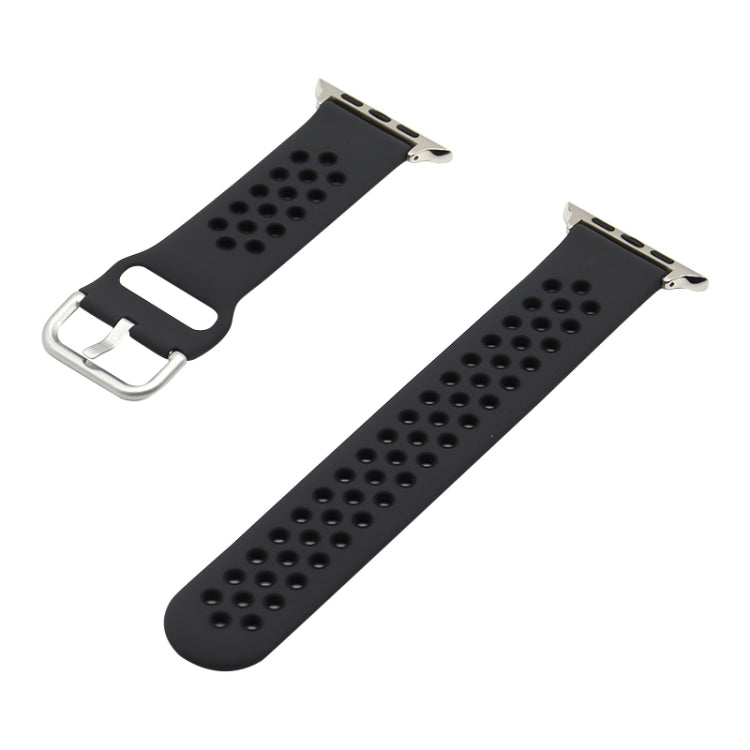 Bracelet de remplacement en silicone pour Apple Watch Series, 7 41mm / 6&SE&5&4 40mm / 3&2&1 38mm, 7 45mm / 6&SE&5&4 44mm / 3&2&1 42mm