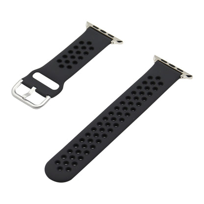 Bracelet de remplacement en silicone pour Apple Watch Series, 7 41mm / 6&SE&5&4 40mm / 3&2&1 38mm, 7 45mm / 6&SE&5&4 44mm / 3&2&1 42mm