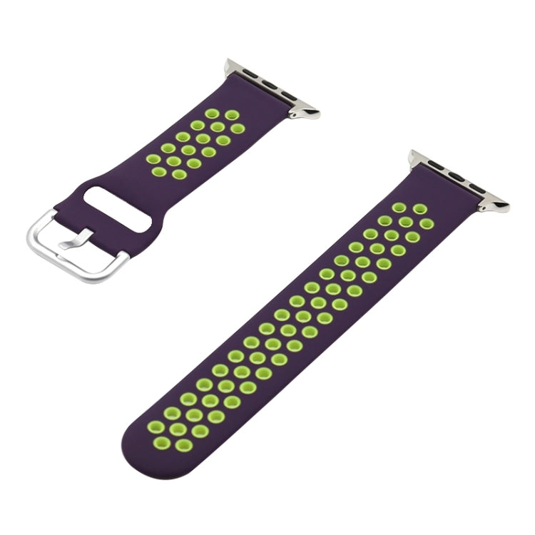 Bracelet de remplacement en silicone pour Apple Watch Series, 7 41mm / 6&SE&5&4 40mm / 3&2&1 38mm, 7 45mm / 6&SE&5&4 44mm / 3&2&1 42mm