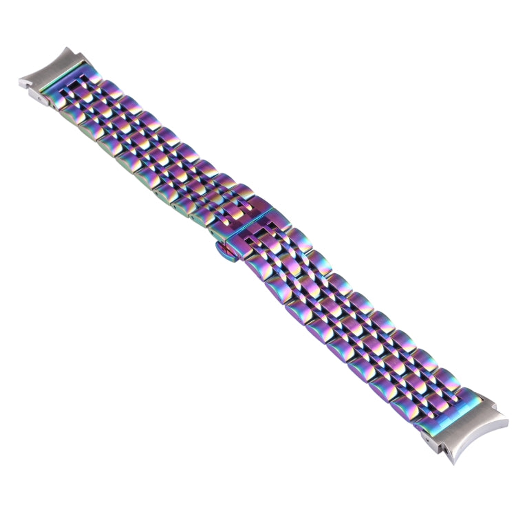Bracelet de rechange en acier inoxydable à sept perles, For Samsung Galaxy Watch4 40mm/44mm