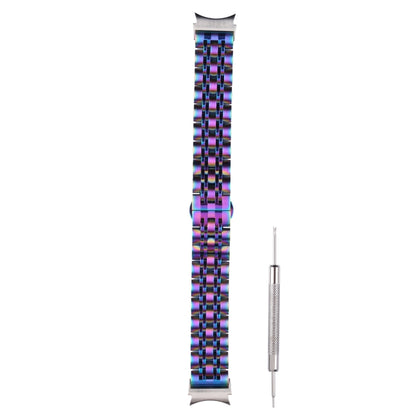 Bracelet de rechange en acier inoxydable à sept perles, For Samsung Galaxy Watch4 40mm/44mm