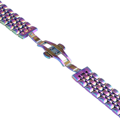 Bracelet de rechange en acier inoxydable à sept perles, For Samsung Galaxy Watch4 40mm/44mm