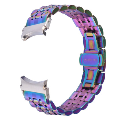 Bracelet de rechange en acier inoxydable à sept perles, For Samsung Galaxy Watch4 40mm/44mm