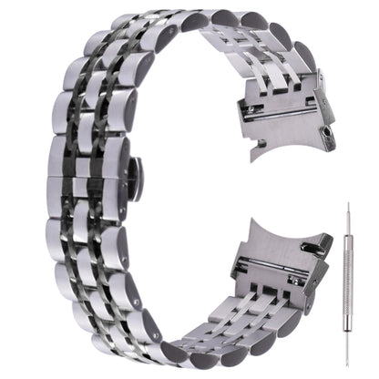 Bracelet de rechange en acier inoxydable à sept perles, For Samsung Galaxy Watch4 40mm/44mm