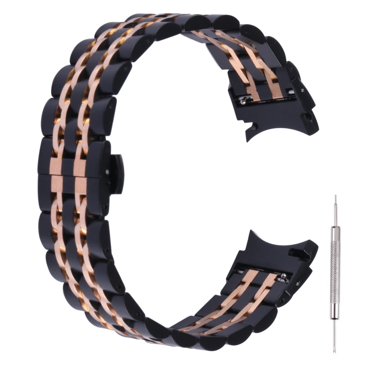 Bracelet de rechange en acier inoxydable à sept perles, For Samsung Galaxy Watch4 40mm/44mm