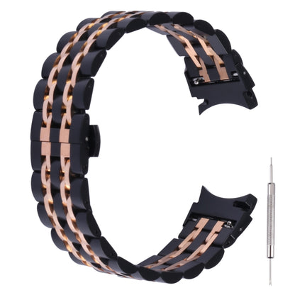 Bracelet de rechange en acier inoxydable à sept perles, For Samsung Galaxy Watch4 40mm/44mm