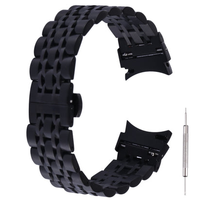 Bracelet de rechange en acier inoxydable à sept perles, For Samsung Galaxy Watch4 40mm/44mm