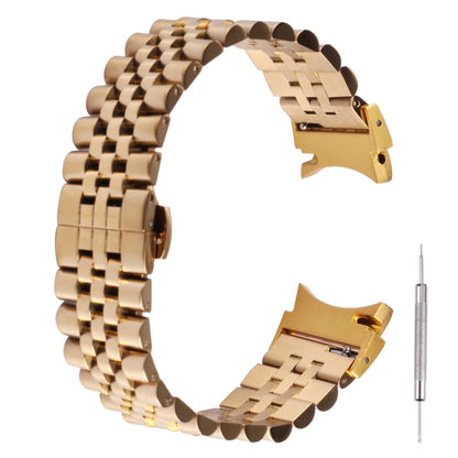 Bracelet de rechange en acier inoxydable à cinq billes, For Samsung Galaxy Watch4 40mm/44mm