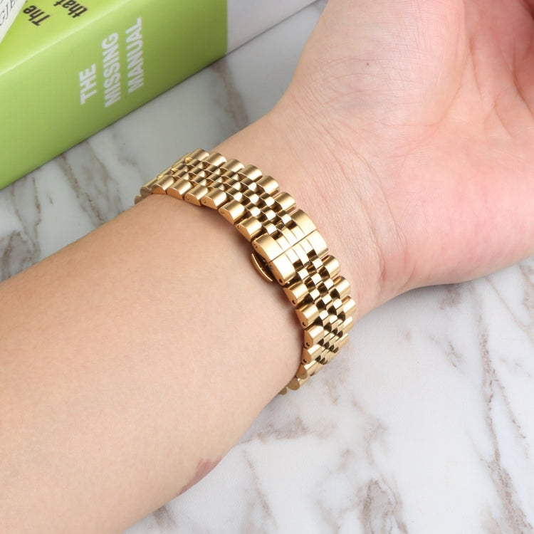 Bracelet de rechange en acier inoxydable à cinq billes, For Samsung Galaxy Watch4 40mm/44mm