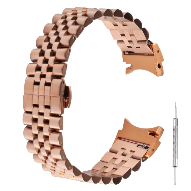 Bracelet de rechange en acier inoxydable à cinq billes, For Samsung Galaxy Watch4 40mm/44mm
