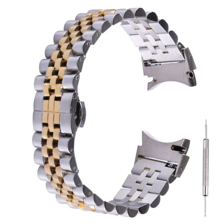 Bracelet de rechange en acier inoxydable à cinq billes, For Samsung Galaxy Watch4 40mm/44mm