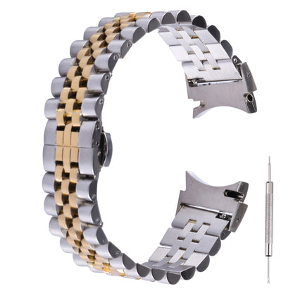 Bracelet de rechange en acier inoxydable à cinq billes, For Samsung Galaxy Watch4 40mm/44mm