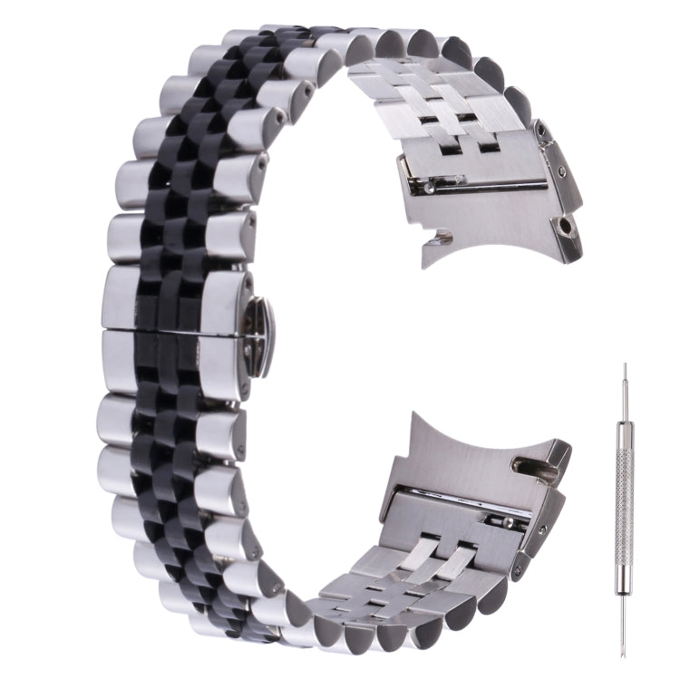 Bracelet de rechange en acier inoxydable à cinq billes, For Samsung Galaxy Watch4 40mm/44mm