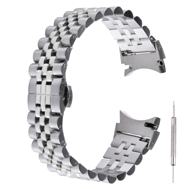 Bracelet de rechange en acier inoxydable à cinq billes, For Samsung Galaxy Watch4 40mm/44mm