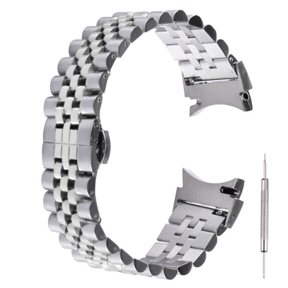 Bracelet de rechange en acier inoxydable à cinq billes, For Samsung Galaxy Watch4 40mm/44mm