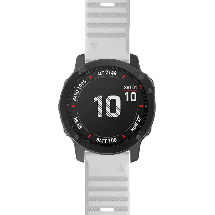 Pour Garmin Fenix 6 22mm Bracelet de remplacement de montre intelligente en silicone