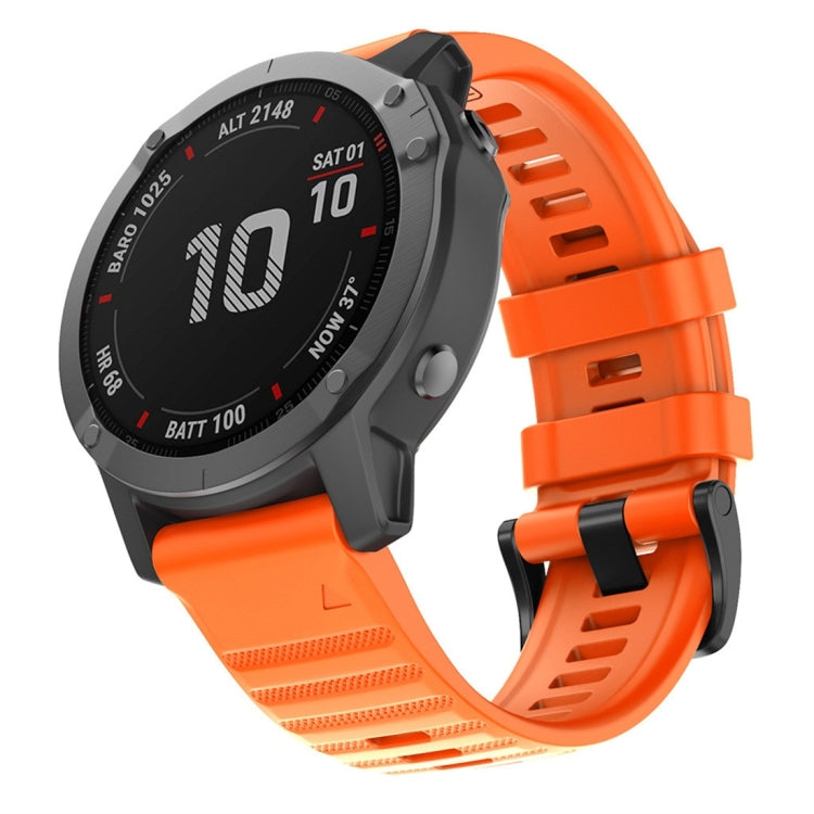 Pour Garmin Fenix 6 22mm Bracelet de remplacement de montre intelligente en silicone