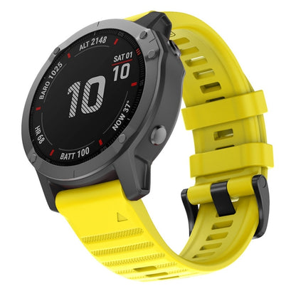 Pour Garmin Fenix 6 22mm Bracelet de remplacement de montre intelligente en silicone